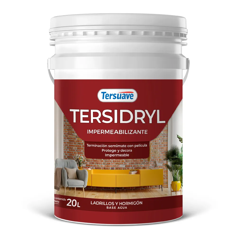 Tersidryl Impermeabilizante Base Agua con película x 20 lts