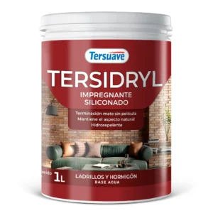 Tersidryl Impregnante Siliconado Base Agua sin película x 1 lts