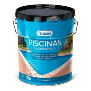Piscinas Caucho Acrílico Semimate x 20 lts