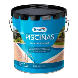 Piscinas Caucho Acrílico Semimate x 10 lts