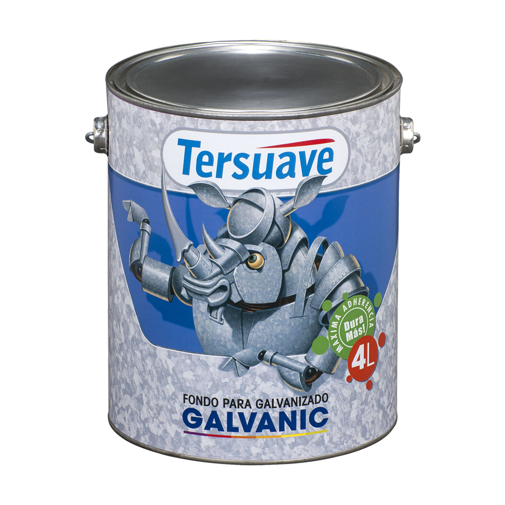 Tersuave Galvanic Fondo Galvanizado Mate 4lts