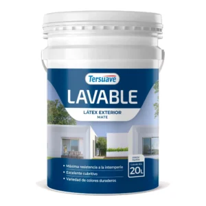 Lavable Latex Exterior Mate Amarillo x 20 lts