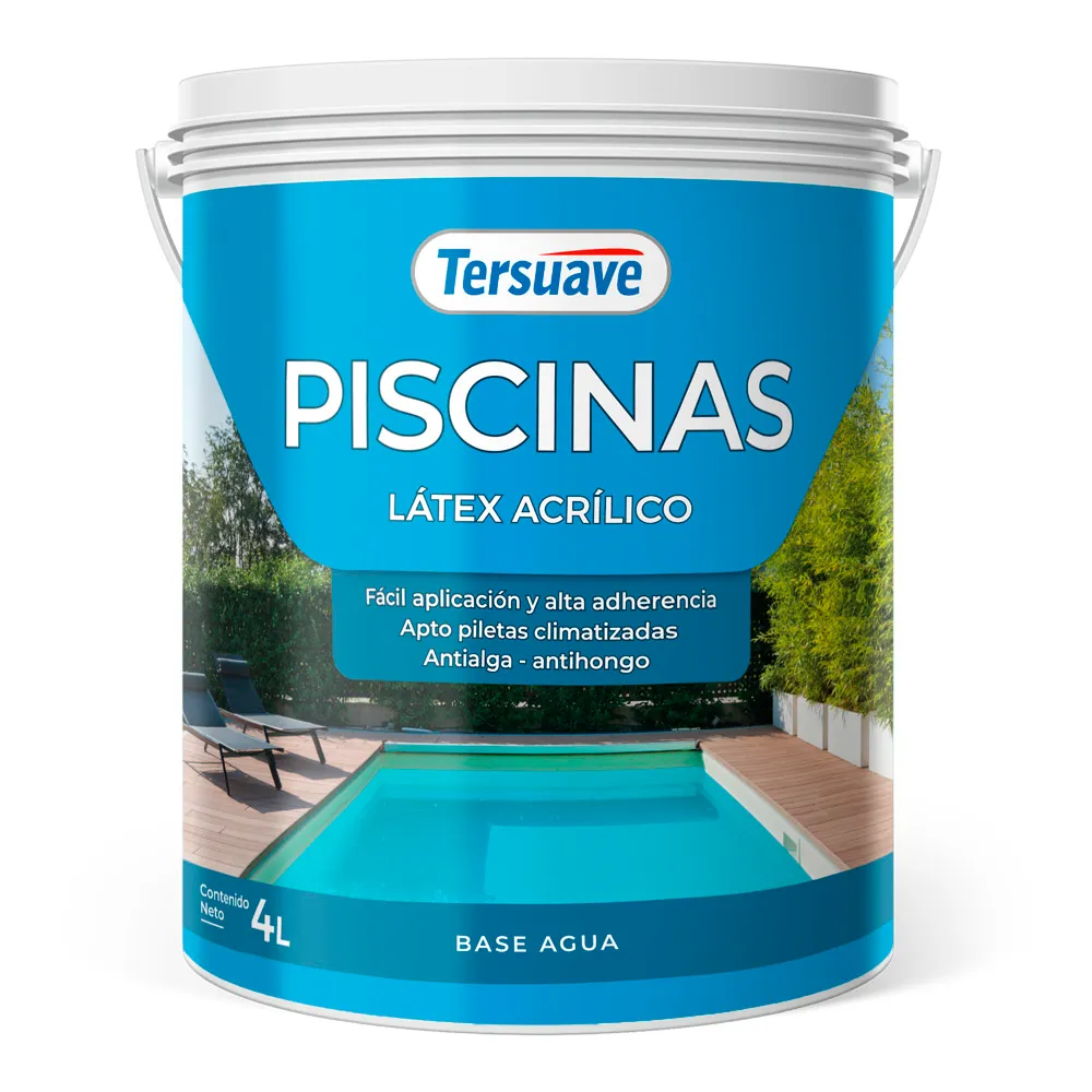 Tersuave Piscinas Base Acuosa Mate 10lts