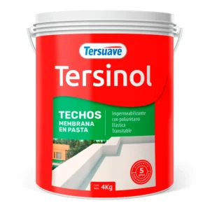 Tersinol Techo Membrana en Pasta Bca 4kgs