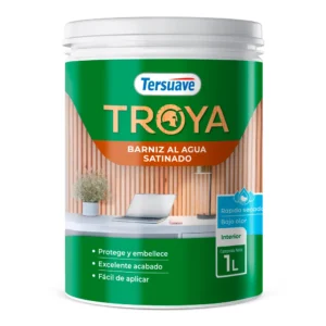 Tersuave Troya Barniz al Agua Satinado x 1 lts