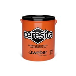 CERESITA HIDROF. EN PASTA WEBER 4KG