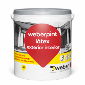 weberpint látex exterior-interior 4 Lts