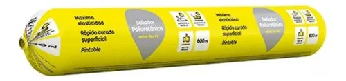 Sellador Poliuretánico Flex Pu Weber Gris 600 ML